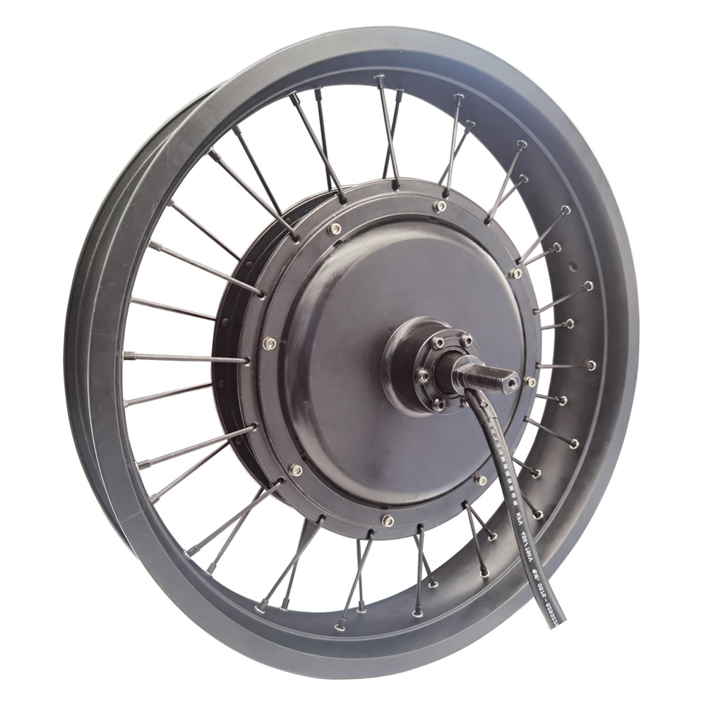 High Power 20 Inch Brushless G - 60V 5000W Brushless Hub Motor 评论和价格