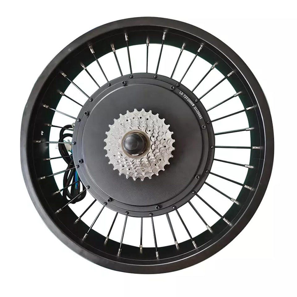 High Power 20 Inch Brushless G - 60V 5000W Brushless Hub Motor 评论和价格