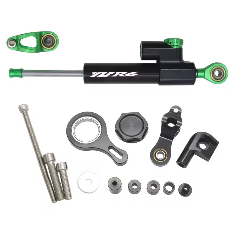 For YAMAHA YZF R1 2002-2017 R6 - Steering Damper Stabilizer Kit Cnc 评论和价格