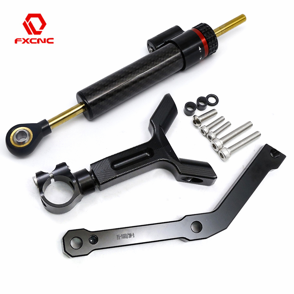 For Triumph Street Triple 765  - Steering Damper Stabilizer Kit Cnc 评论和价格