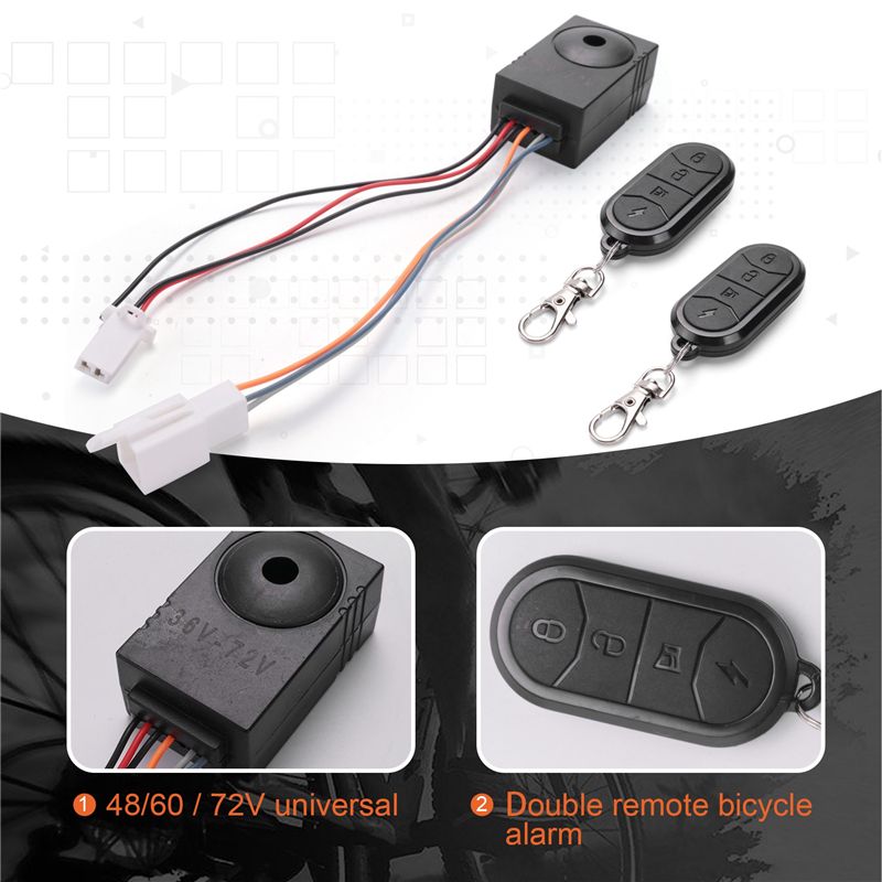 B49CEbike Alarm System Dual Re - 72V 45A Dual Controller 评论和价格