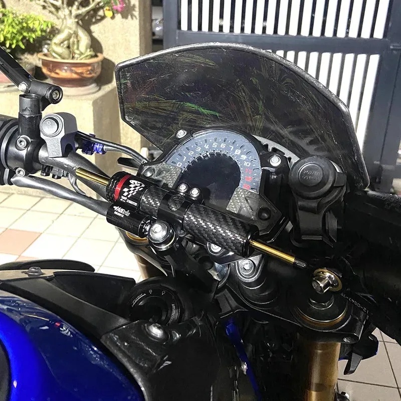 Fiber Carbon Steering Damper S - Steering Damper Stabilizer Kit Cnc 评论和价格