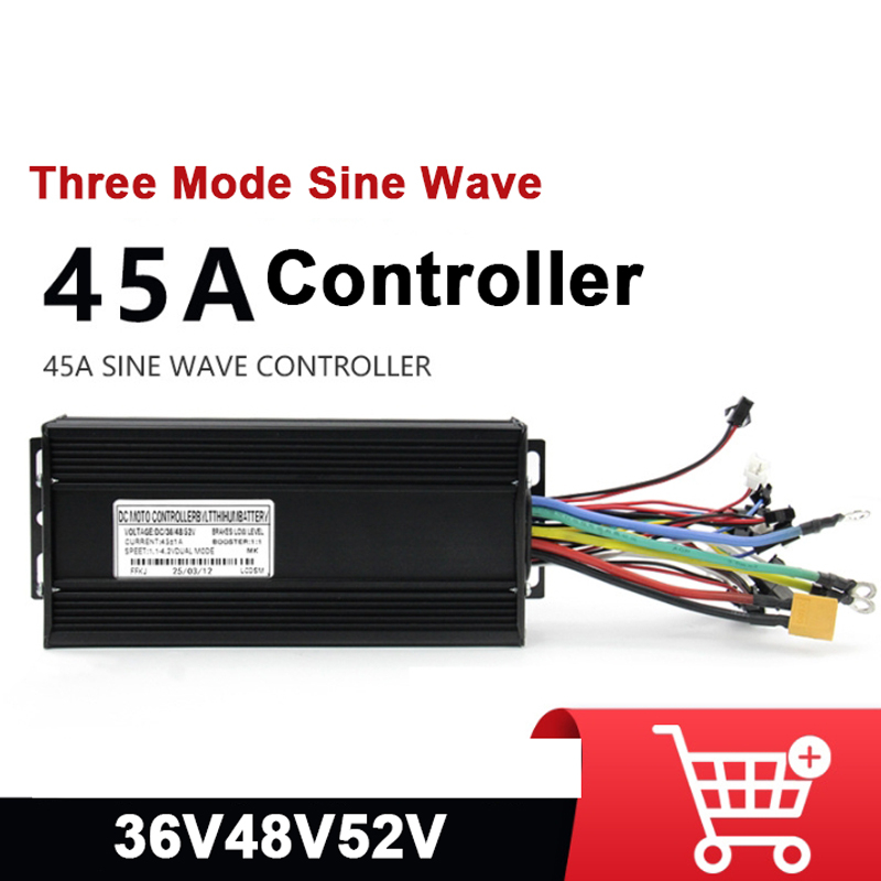 15-Tube Three Mode 45A SineWav - 72V 45A Dual Controller 评论和价格