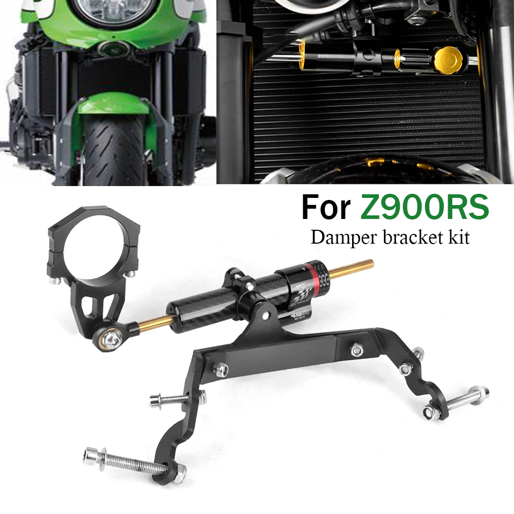 For Kawasaki Z900RS z900rs Z 9 - Steering Damper Stabilizer Kit Cnc 评论和价格